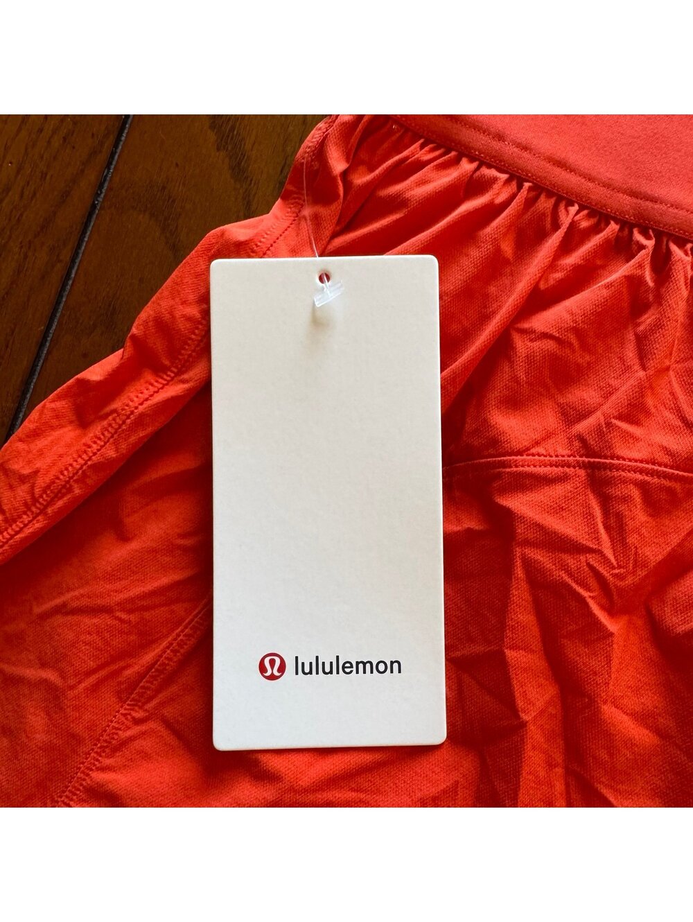 Lululemon License to Train Super High Rise Short 3.5” Cherry Ember Size L/10 NWT - Picture 3 of 8